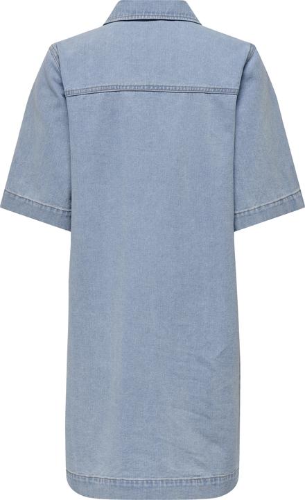 Image du produit Only Coupe normale Col chemise Robe courte Robe en jean (S)
