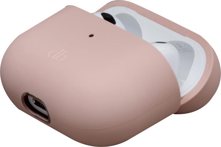 Immagine prodotto dbramante1928 Costa Rica - Custodia in silicone per AirPods (3a gen.) in plastica riciclata - Rosa Sabbia (Manicotto per cuffie)