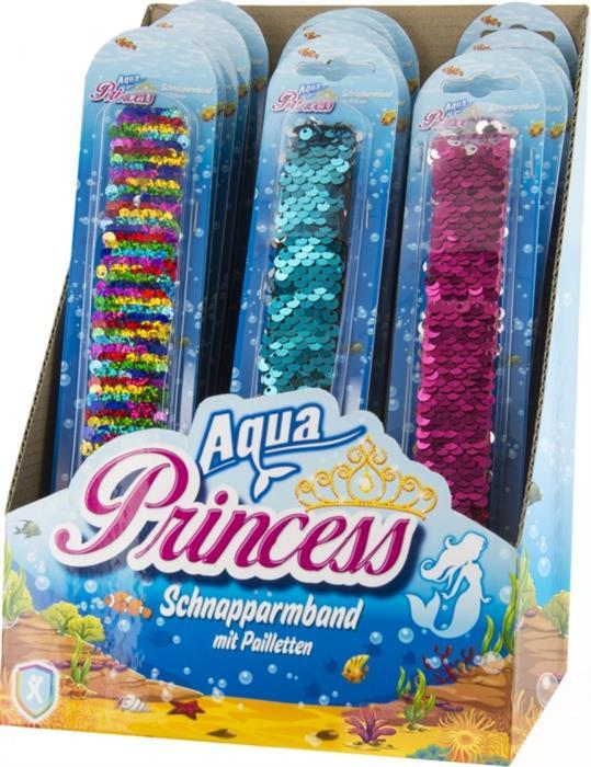 Produktbild Xtrem Toys & Sports Schnapparmband Aqua Princess 3-fach assortiert (Polyester)