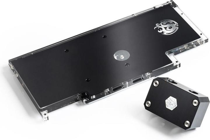 Bitspower X-TEND ASUS ROG Strix RTX 3090 Aktive Backplate, ARGB