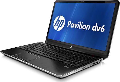 Actual product image HP Pavilion dv6-7030ez, i7 3610QM, 15.6" HD, GT 630M (Intel Core i7-3610QM, 4 GB)