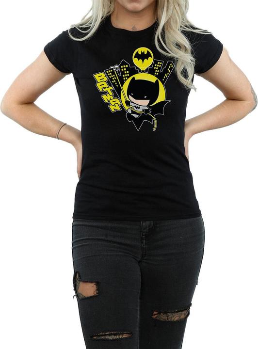 Image du produit - T-shirt CHIBI BATMAN SWINGING - Femme (XL)