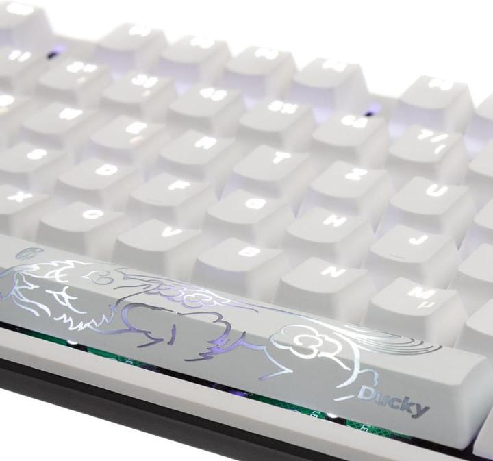 Actual product image Ducky One 2 White Edition (DE, Cable)
