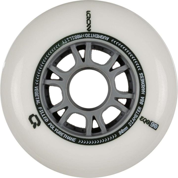 Iqon Inline Skate Wheels Eqo 90mm 4-Pack 2024 (90 mm, 88a)