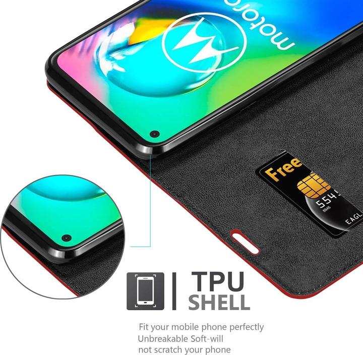 Image du produit Cadorabo Couverture (Motorola Moto G8 Power Lite)