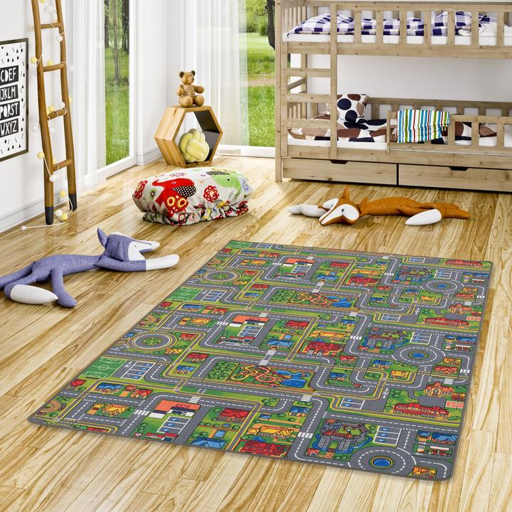 Actual product image Snapstyle Kids play street carpet (200x200 cm)