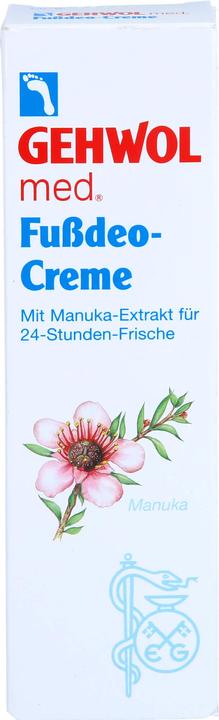 Actual product image Gehwol med foot deodorant cream (Foot cream & foot gel, 75 ml)