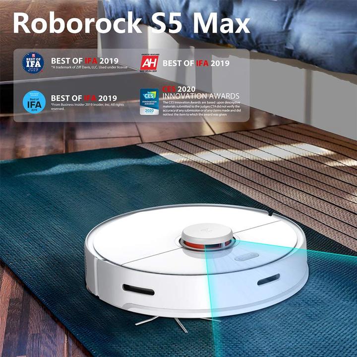 Actual product image Roborock S5 Max (Vacuum mopping robot)