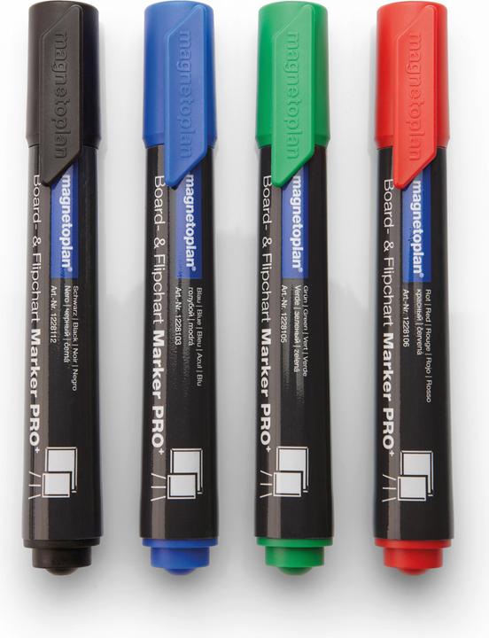 Productafbeelding Magnetoplan Marker Pro (Veelkleurig, 3 mm, 4 x)