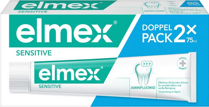 Produktbild Elmex Paste für empfindliche Zähne, 2x75 ml (75 ml)