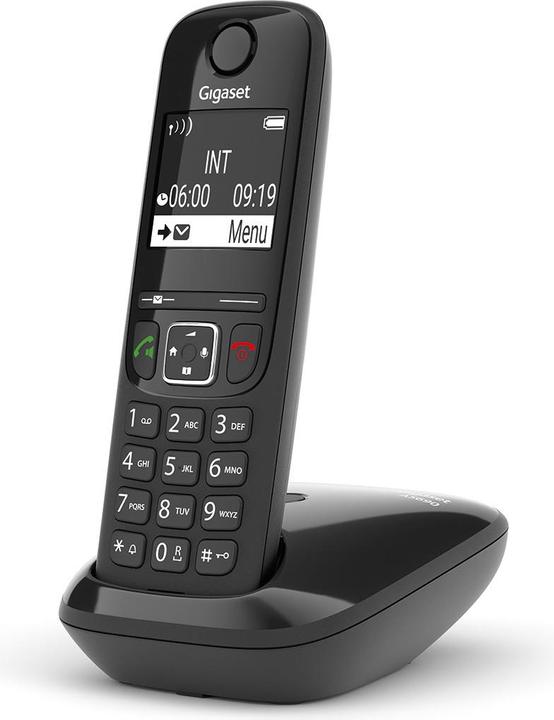 Produktbild Gigaset AS690 - 1 handset - Zwart - Handsfree bellen - huistelefoon - inclusief oproepblokering