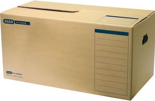 Produktbild Elba 10 Umzugskartons tric system 1-wellig braun 68,2 x 36,0 x 35,0 cm Aussenmass (A4)
