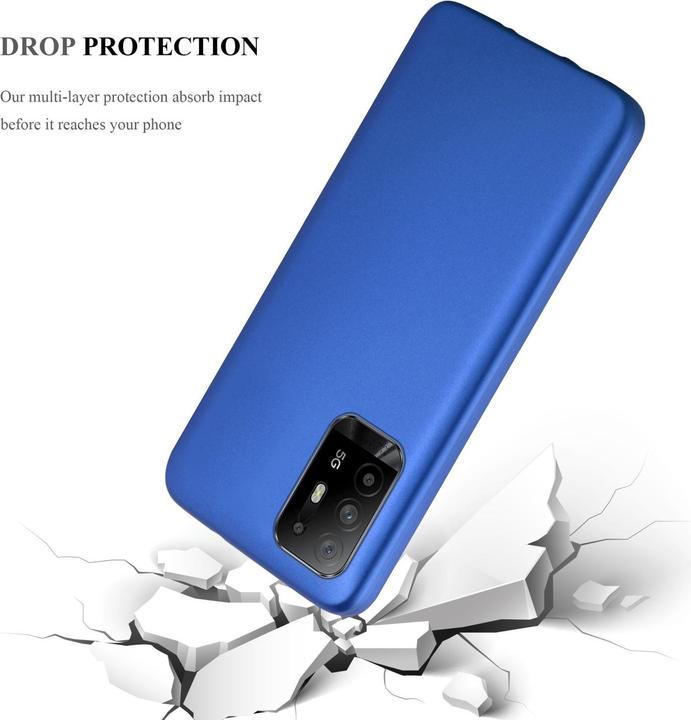 Actual product image Cadorabo TPU Matt Metallic Sleeve (Oppo A94 5G)
