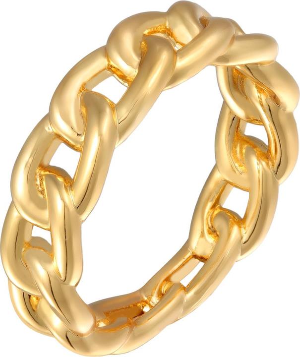 Produktbild Elli Ring Gliederring Bandring Farbe Gold für Damen (56)