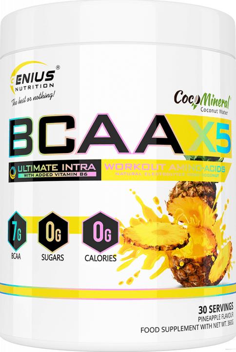 Immagine prodotto Genius Nutrition BCAA-X5 (Ananas, 1 pz., 460 g)