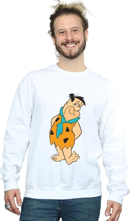 Actual product image The Flintstones Mens Fred Flintstone Kick Sweatshirt (3XL)