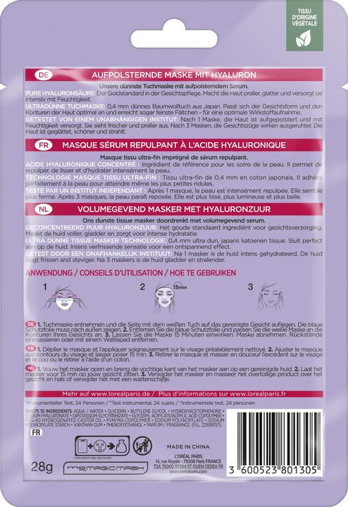 Valori nutrizionali e ingredienti L'Oréal Paris Revitalift
