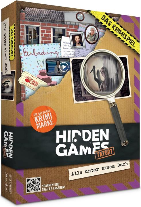 Actual product image Hidden Games All under one roof - crime game (German)