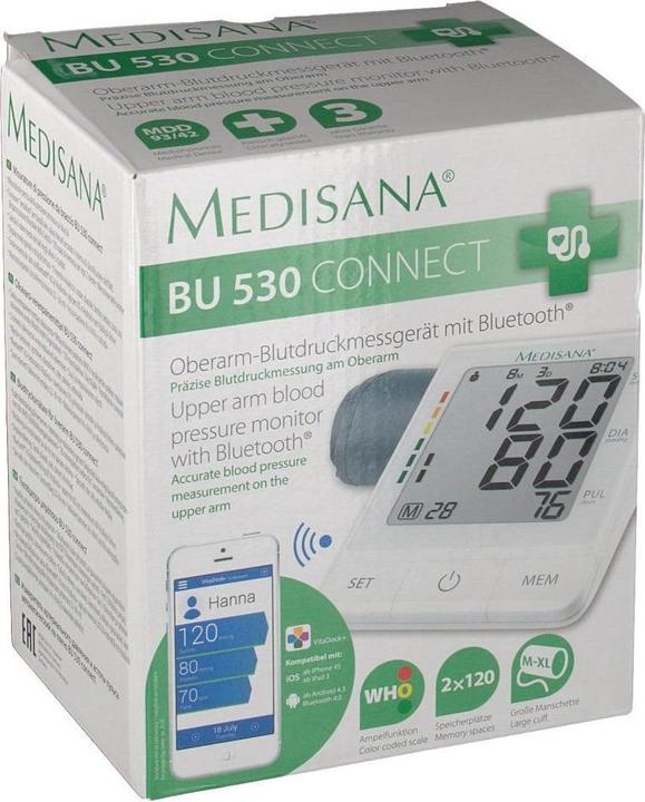 Produktbild Medisana Bu 530 (Blutdruckmessgerät Oberarm)