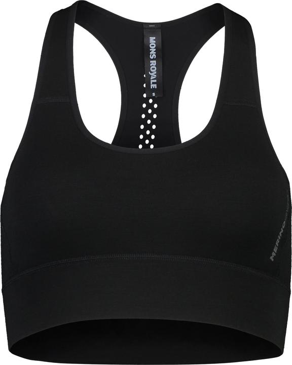 Actual product image Mons Royale Women's Stratos Merino Shift Sports Bra (S)