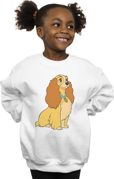 Image du produit Disney - Sweat LADY AND THE TRAMP LADY SPAGHETTI HEART - Fille (152, 158)