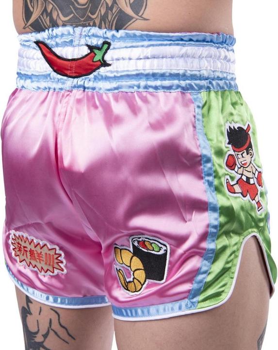 Actual product image 8Weapons 8 WEAPONS Muay Thai Shorts - Yummy green S (S)