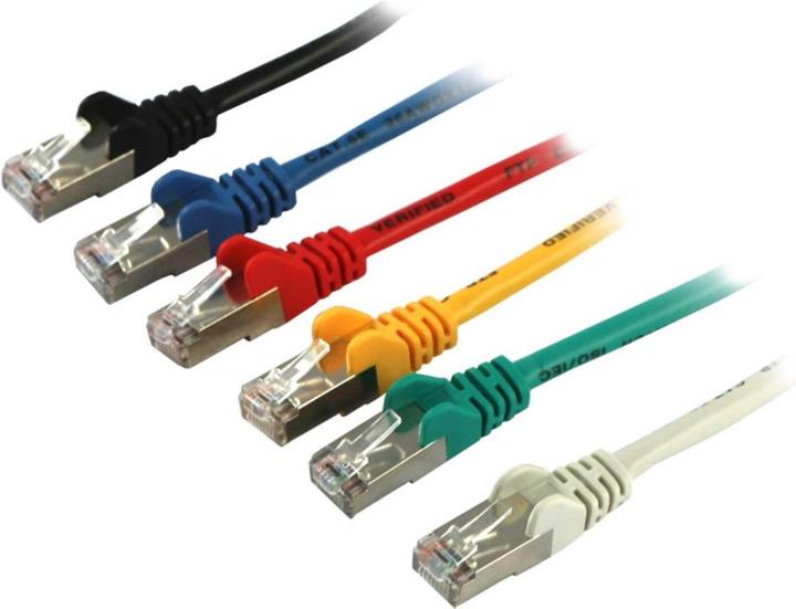 Image du produit Synergy 21 Câble de raccordement (S/FTP, CAT5e, 10 m)