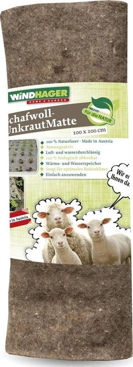 Image du produit Windhager Schafwoll-Unkrautschutzmatte