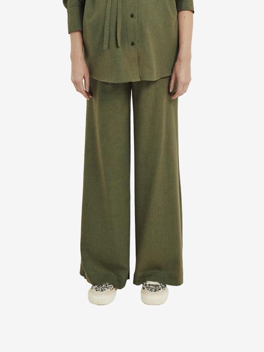 Image du produit Vertbaudet 2-teiliges Loungewear-Set für Schwangerschaft und Stillzeit, Leinen-Optik