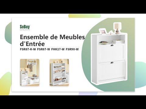 Image du produit SoBuy Basculeur de chaussures (61 x 110 x 24 cm)