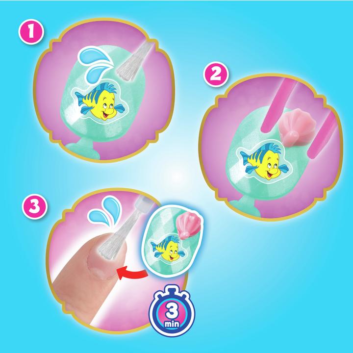 Immagine prodotto Epoch Aquabeads 35071 Nail Studio Principesse Disney, multicolore (Unghie artificiali, Multicolore)