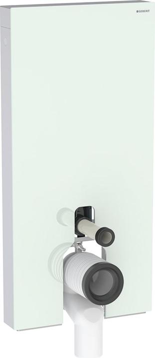 Geberit Sanitrmodul Monolith fr Stand-WC 101 cm mit P-Anschlussbogen Wasseranschluss seitlich min