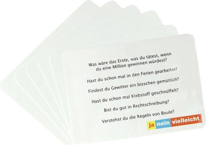 Actual product image Yes No Maybe (German)