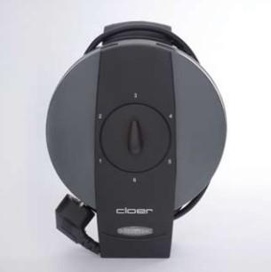 Produktbild Cloer 1625. Breite: 240 mm, Tiefe: 185 mm, Höhe: 100 mm. Leistung: 930 W. Material: Metall