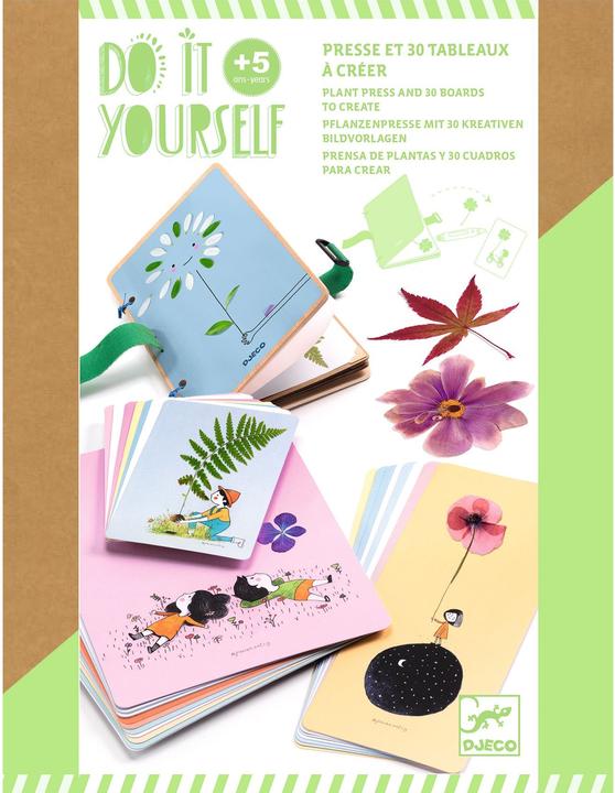 Produktbild Djeco DIY - Pflanzenpresse Natur (30 Teile)
