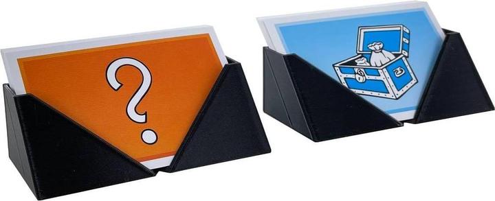 Produktbild Feldherr 3D39SET - 2er Set Kartenhalter für Monopoly - Ereigniskarten / Gemeinschaftskarte (Kunststoff)