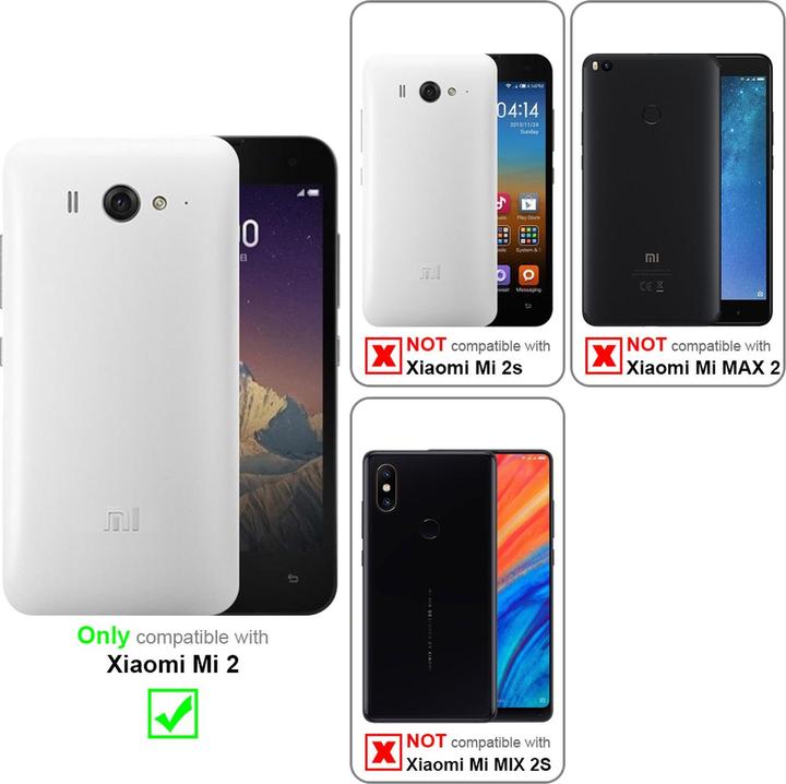 Produktbild Cadorabo Flip wie Invisible Cover (Xiaomi Mi 2)