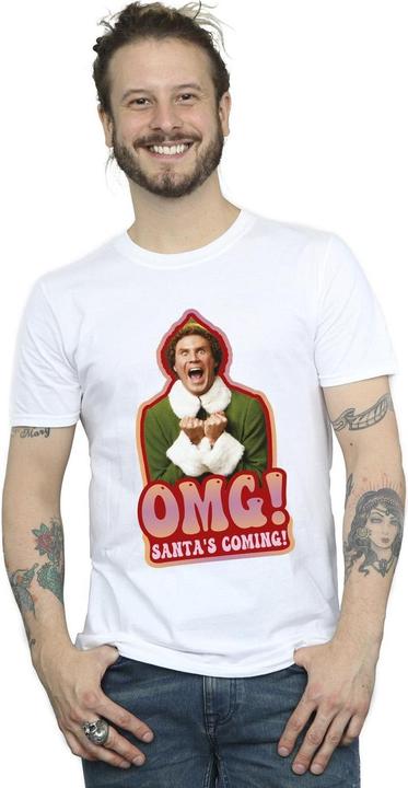 Image du produit Elf - T-shirt SANTA'S COMING - Homme (4XL)