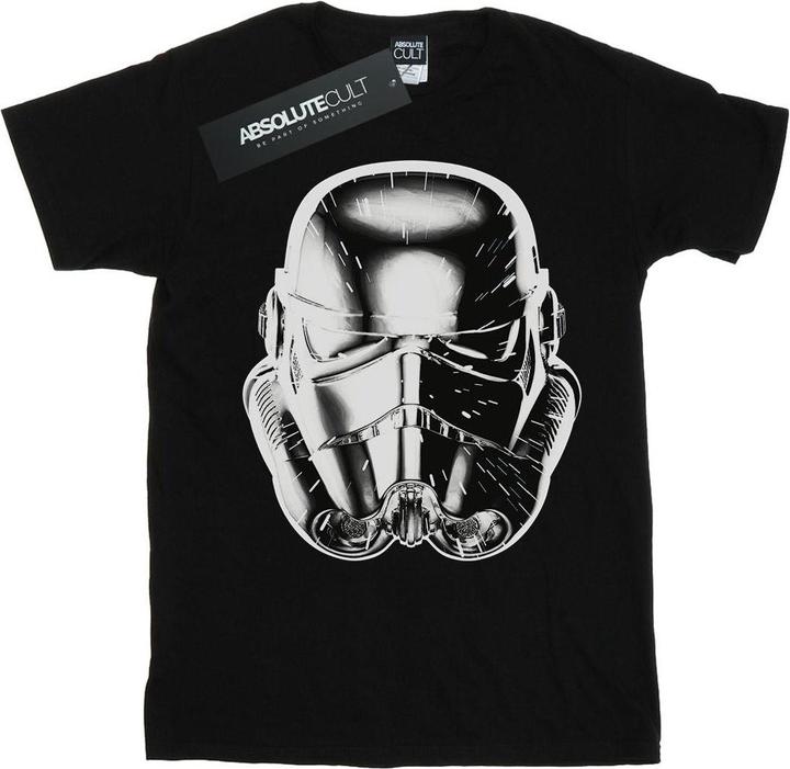Immagine prodotto Star Wars Stormtrooper Warp Speed Helmet Maglietta Ragazzi (152, 158)