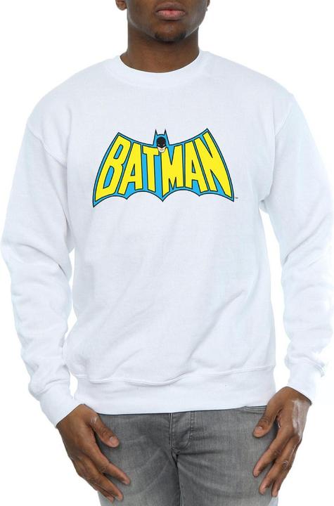 Actual product image Batman Mens Retro Logo Sweatshirt (S)