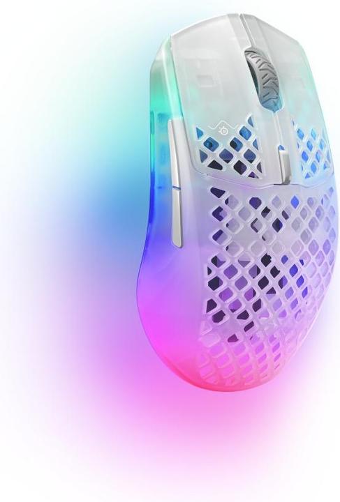 Produktbild SteelSeries Aerox 3 Ghost (Kabellos, Kabelgebunden)