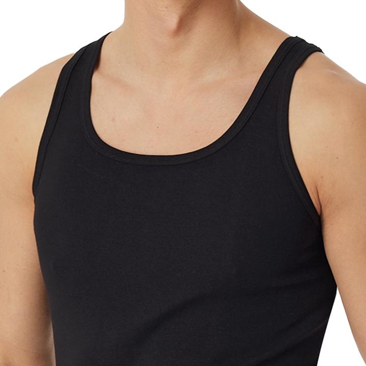 Produktbild Schiesser 4er Pack Original Classics Feinripp Unterhemd / Tanktop (M)