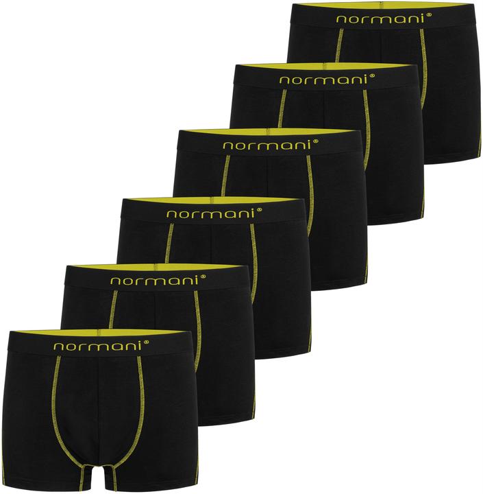 Produktbild Normani 6 weiche Boxershorts aus Baumwolle (L, 6er Pack)