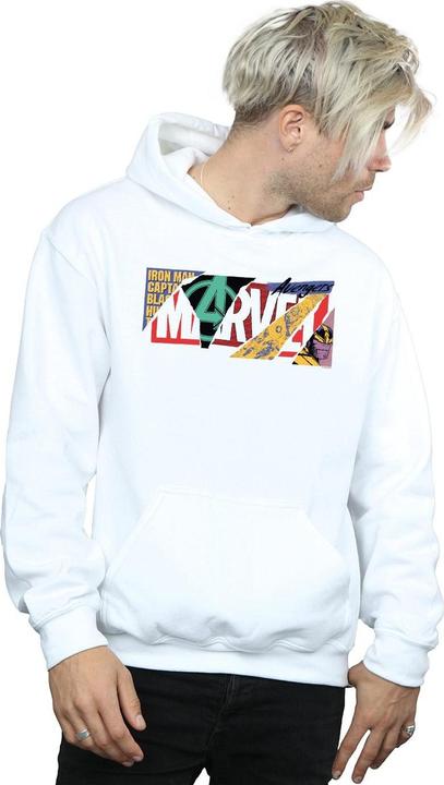 Actual product image Mens Collage Logo Hoodie (XL)