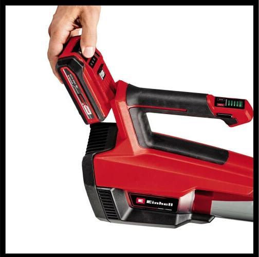 Actual product image Einhell GP-LB 18/200 Li E-Solo PowerX-Change (Rechargeable battery operated, Leaf blower)