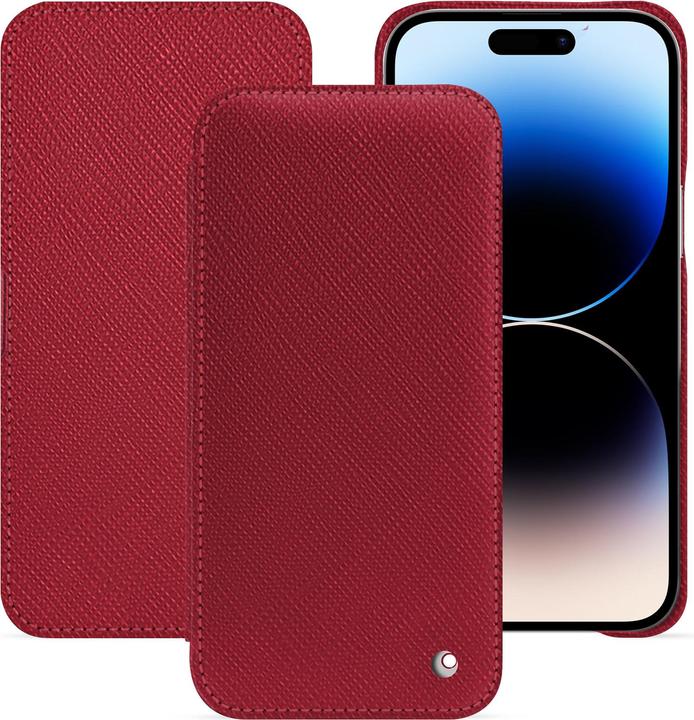 Actual product image Noreve Horizontal leather flap shell (Apple iPhone 15 Pro Max)
