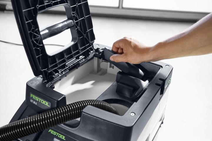 Produktbild Festool Absaugmobil Saugen Absaug Reinigungszubehör CLEANTEC CT 25 E-Set 577536 (Nass-Trockensauger)