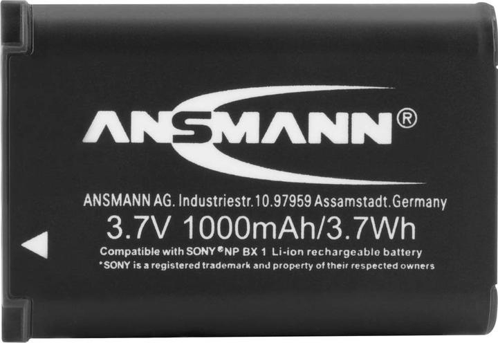 Actual product image Ansmann A-Son NP-BX1 (Rechargeable battery)