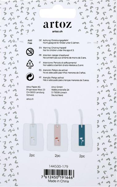 Actual product image Artoz Hangtag (Gift bag, 6 x)