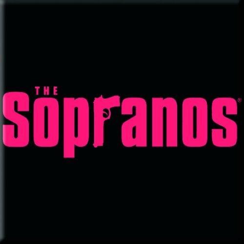 Actual product image The Sopranos Main Logo Fridge Magnet (1 x)